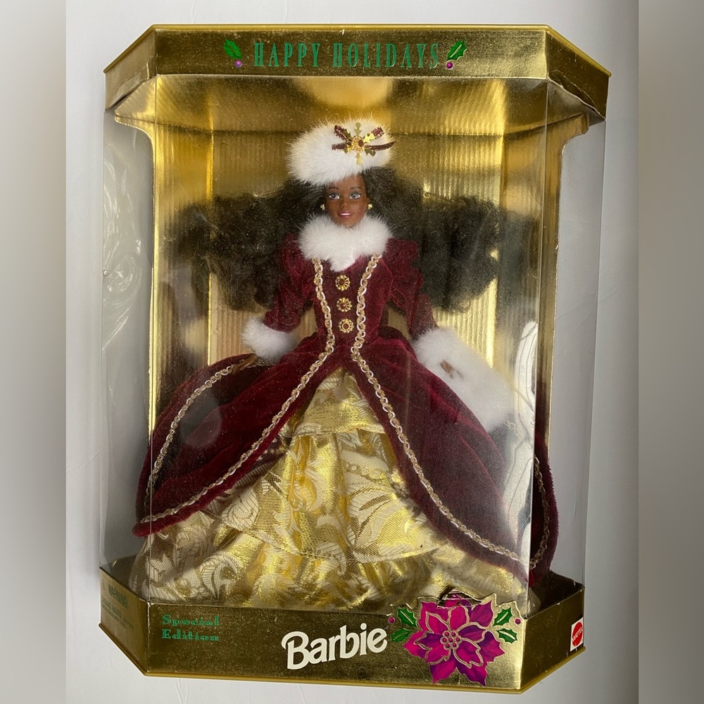 1996 Happy Holidays Barbie African American